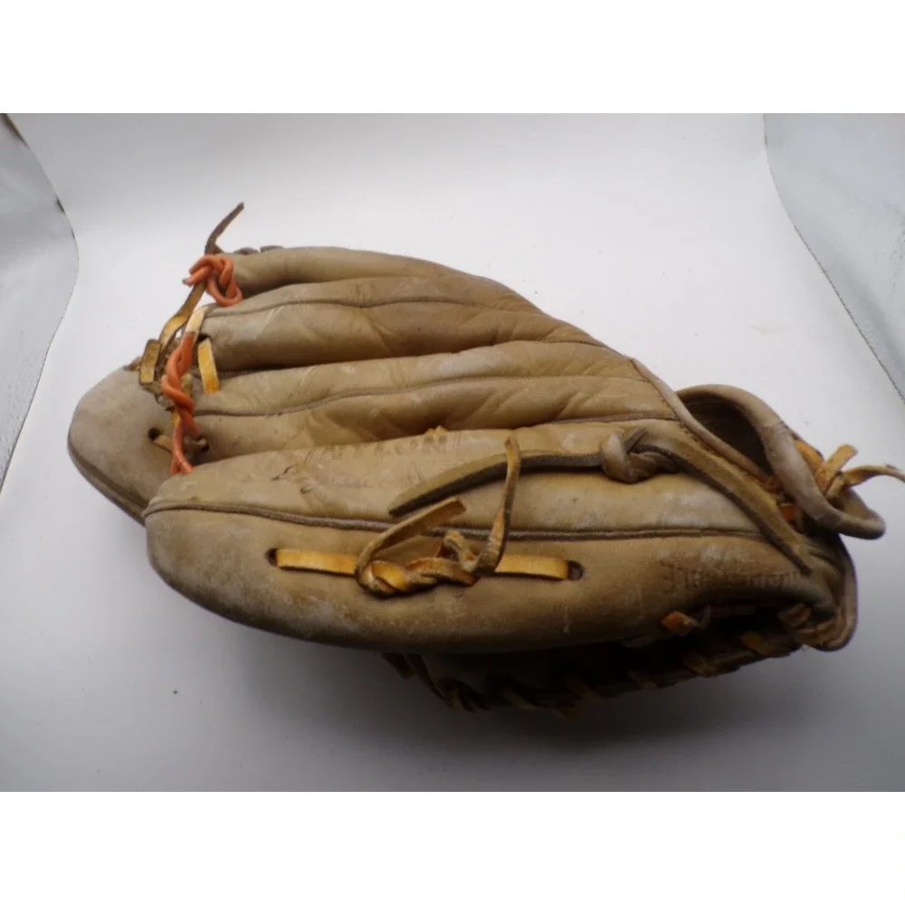 Vintage Sears‎ 1628 Top Grain Cowhide Baseball Glove Mitt Profile Pocket Display